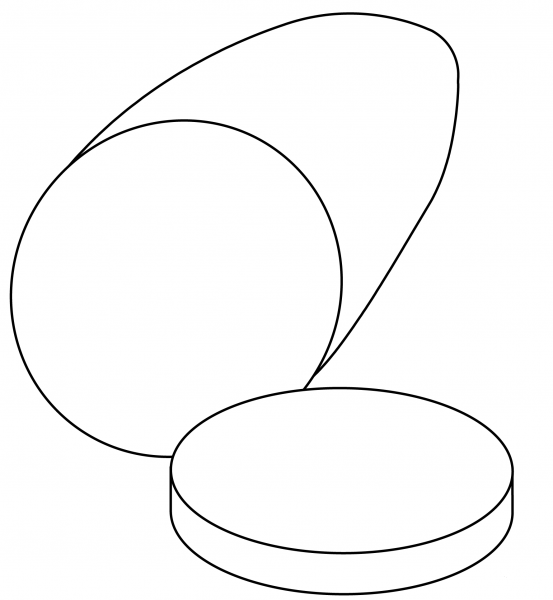 Roasted Sweet Potato Emoji coloring page image