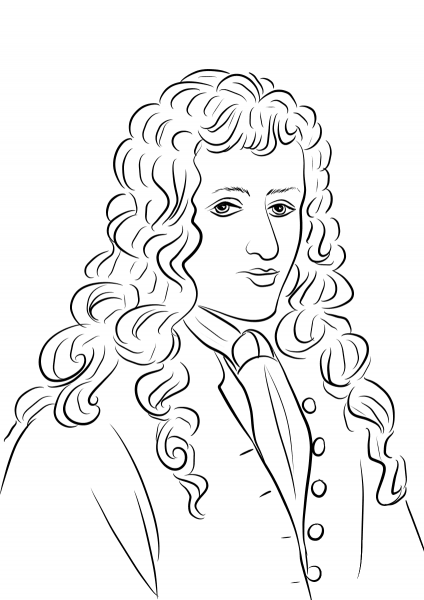 Robert De Lasalle coloring page image