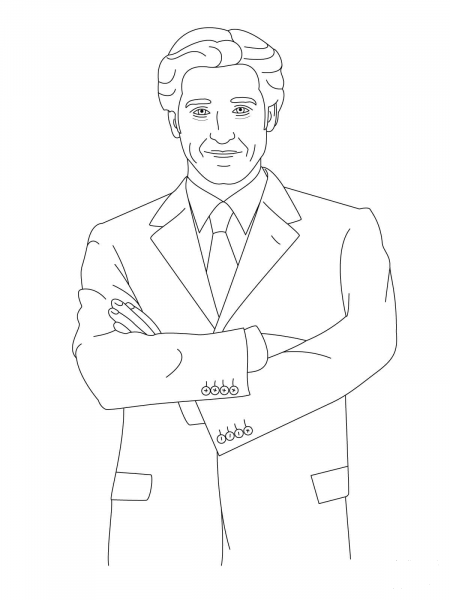 Robert Philip coloring page image