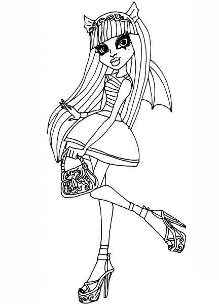 Rochelle Goyle coloring page image