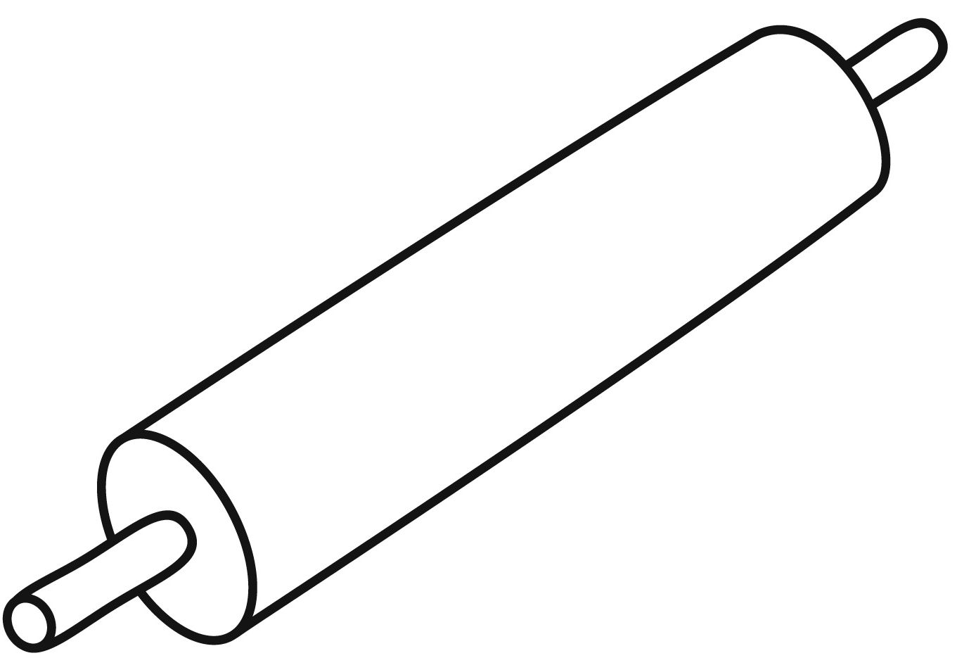 Rolling Pin Coloring Page Colouringpages