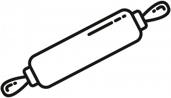 Rolling Pin coloring page image