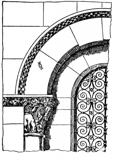 Roman Arch  coloring page image