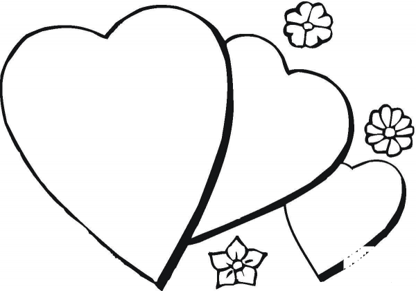 Romantic  coloring page image