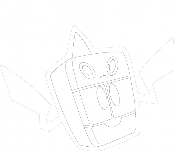 Rotom in Frost Form coloring page image