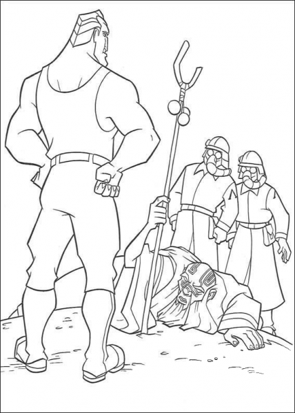 Rourke coloring page image