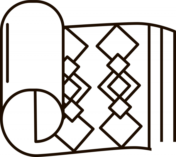 Rug coloring page image