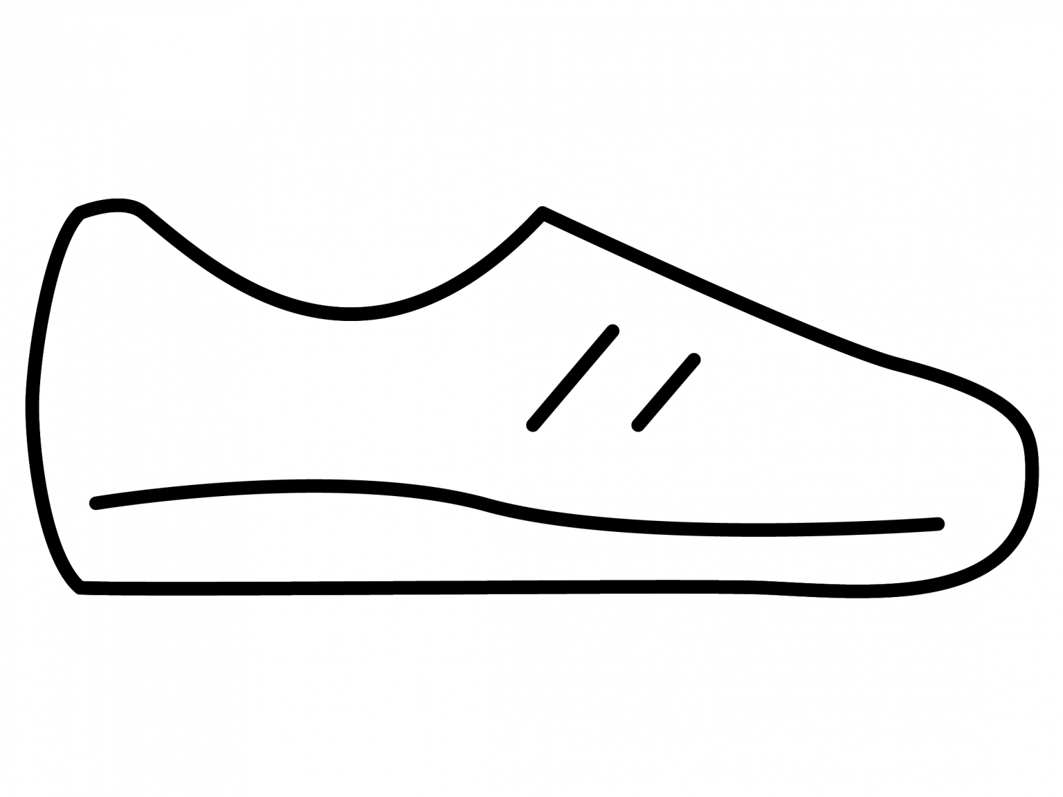 Running Shoe Emoji coloring page - ColouringPages