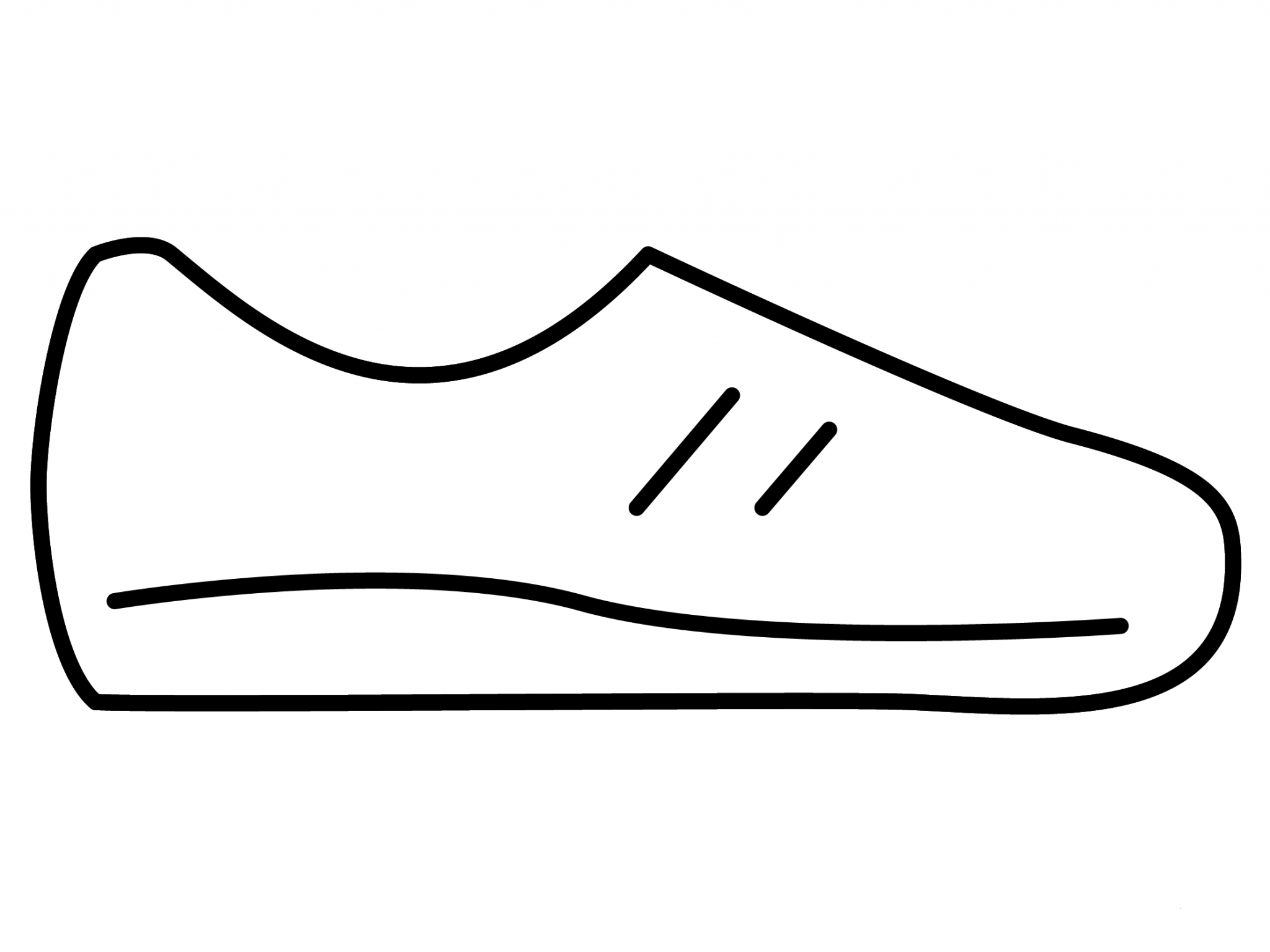 Running Shoe Emoji coloring page - ColouringPages