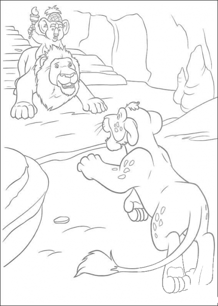 Ryan Meets his Father Samson coloring page image