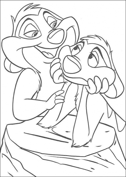 Sadness coloring page image