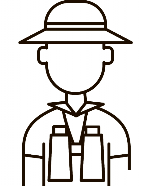 Safari Guide coloring page image