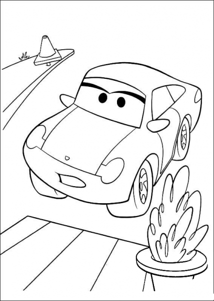 Sally Carrera coloring page image
