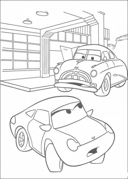 Sally  coloring page image