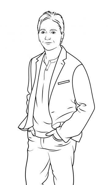 Scott Baio coloring page image
