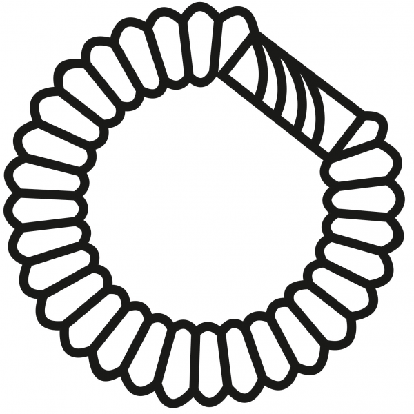 Scrunchie coloring page image