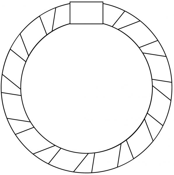 Scrunchie coloring page image