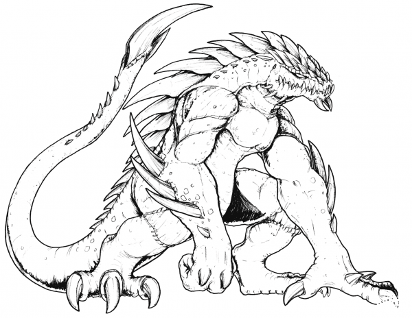 Scython Unbound coloring page image