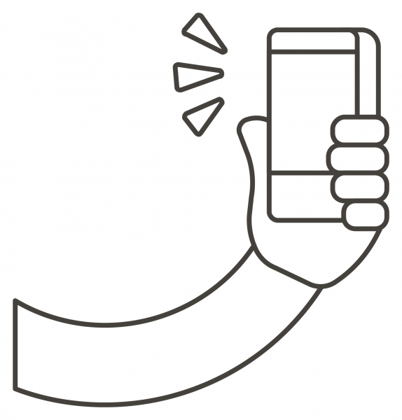 Selfie coloring page image