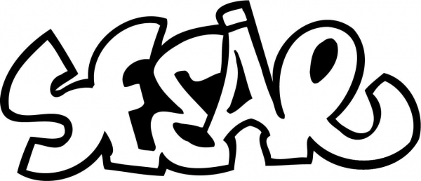 Sesar Graffiti  coloring page image