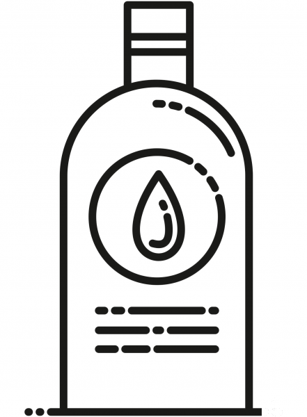 Shampoo coloring page image