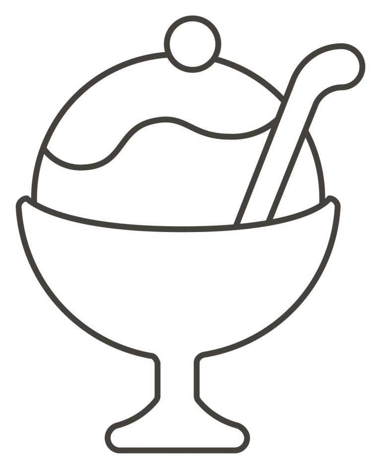 Shaved Ice coloring page - ColouringPages