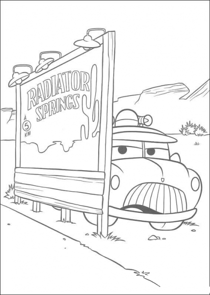 Sheriff coloring page image