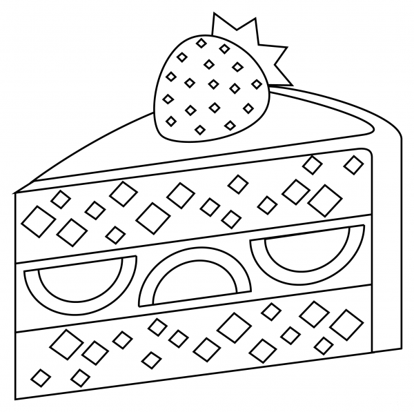 Shortcake coloring page image