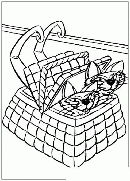 Si And Am  coloring page image