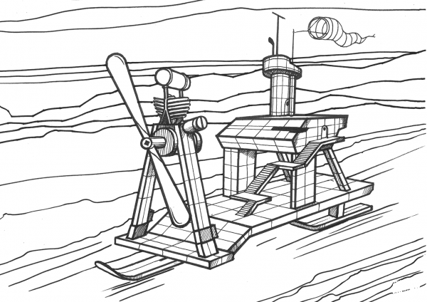 Sikorski 1904 Vehicle coloring page image