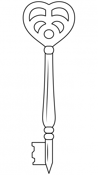 Skeleton Key coloring page image
