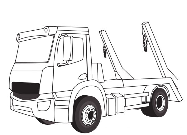 Skip Loader coloring page image