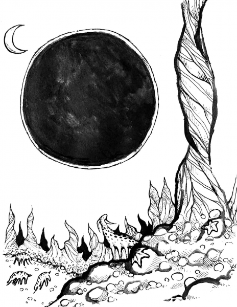 Sky Portal coloring page image