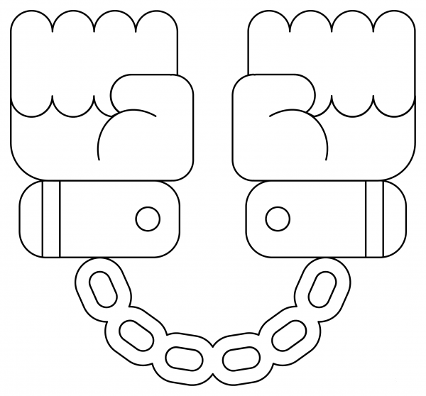 Slave Chains coloring page image