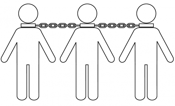 Slave Chains coloring page image