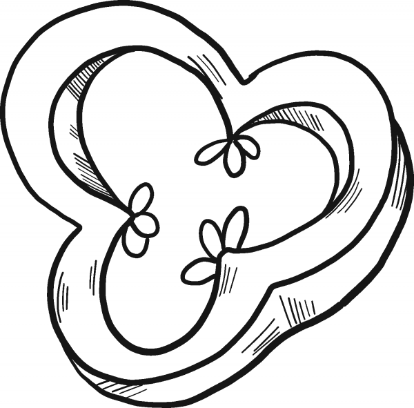 Slice of Chilli pepper coloring page image