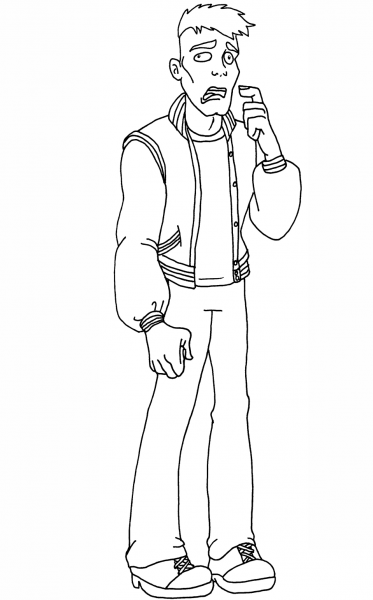 Slow Moe coloring page image