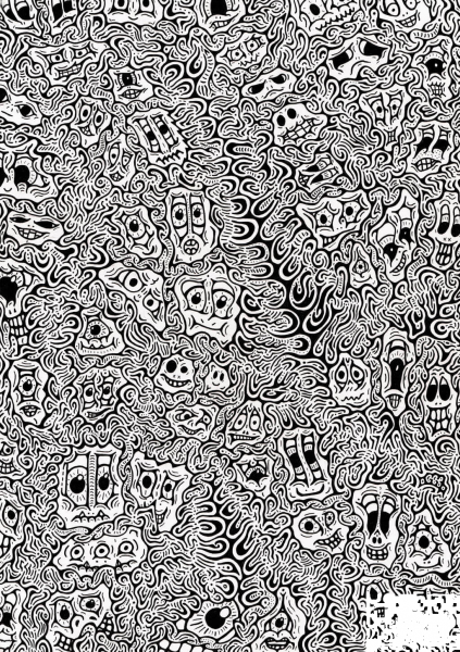 Smileystan coloring page image