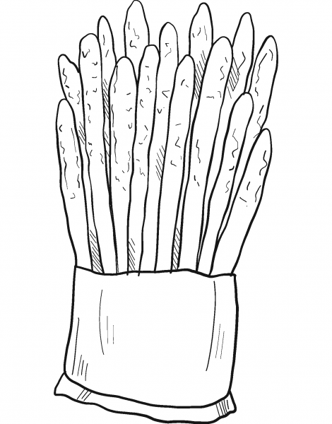 Snack coloring page image