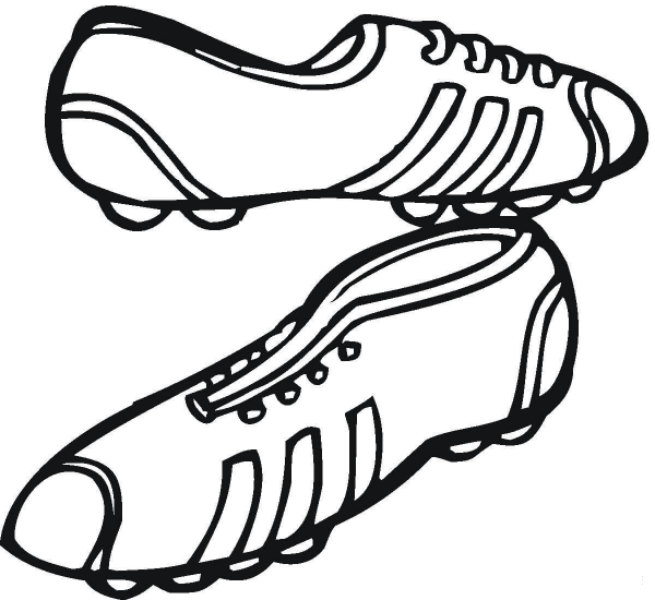 Sneakers  coloring page image