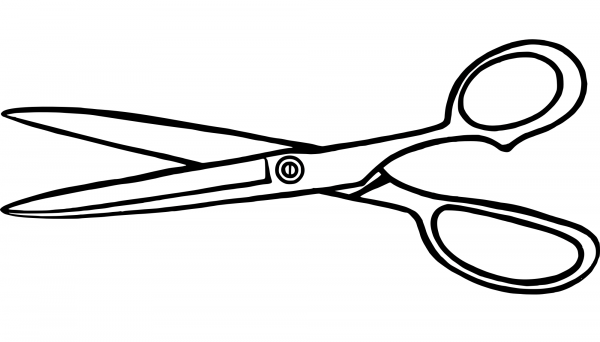 Snip Snip coloring page image