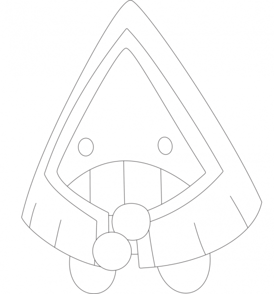 Snorunt coloring page image