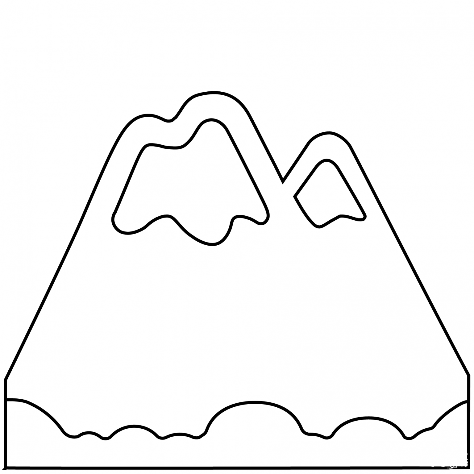 snow-capped-mountain-emoji-coloring-page-colouringpages