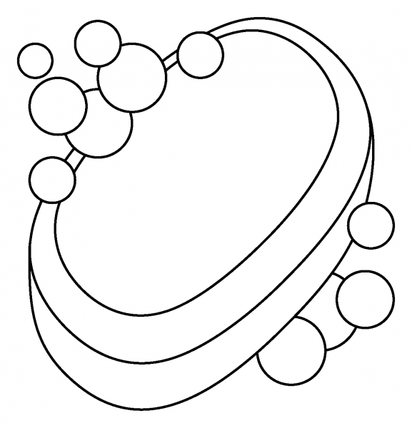 Soap Emoji coloring page image