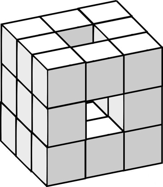 Soma Cubes coloring page image