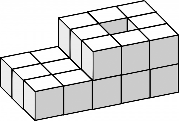 Soma Cubes coloring page image