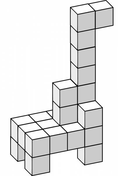 Soma Cubes coloring page image