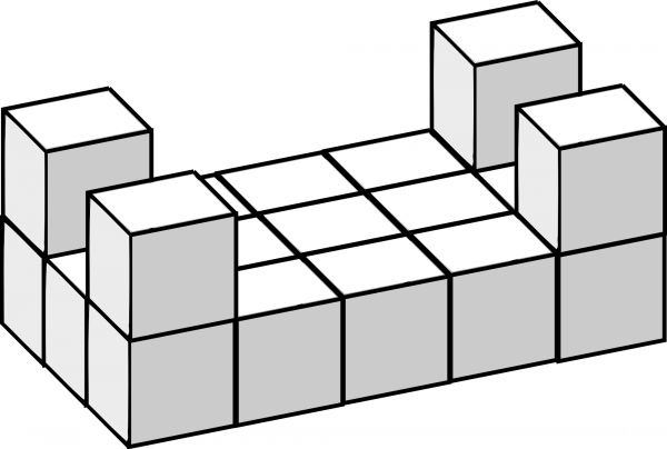 Soma Cubes coloring page image