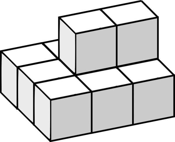 Soma Cubes coloring page image