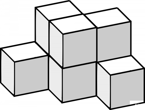 Soma Cubes coloring page image